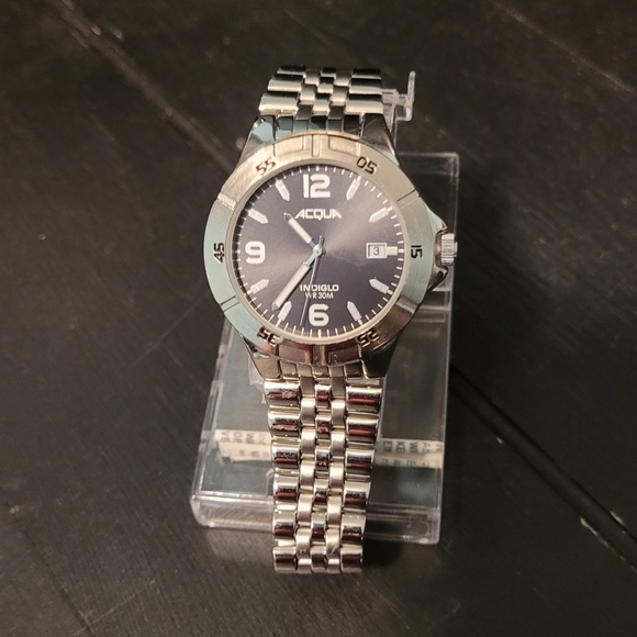 Aqua indiglo watch - Picture 1 of 2